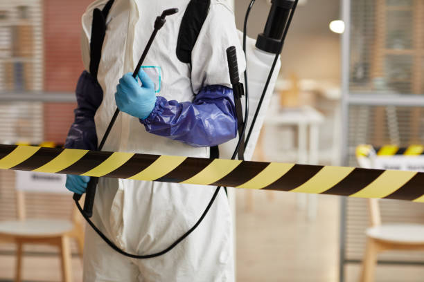 Professional Blood Cleanup technician working in West Lafayette, OH